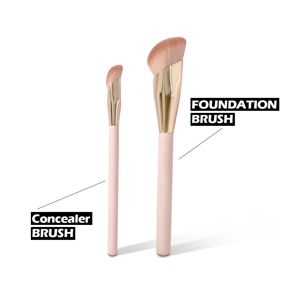 Foundation Makeup Brush Oblique Head Liquid Foundation Concealer Cosmetic Blending Brushes Face Contour Beauty Tool brush blush