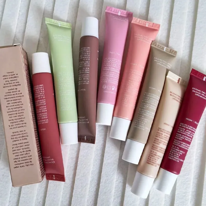 Hot Summer Limited Lip Balm Moisturize Mirror Lip Gloss Birthday Cake Strawberry Soft Serv Smell Lipstick Transparent Lip Makeup