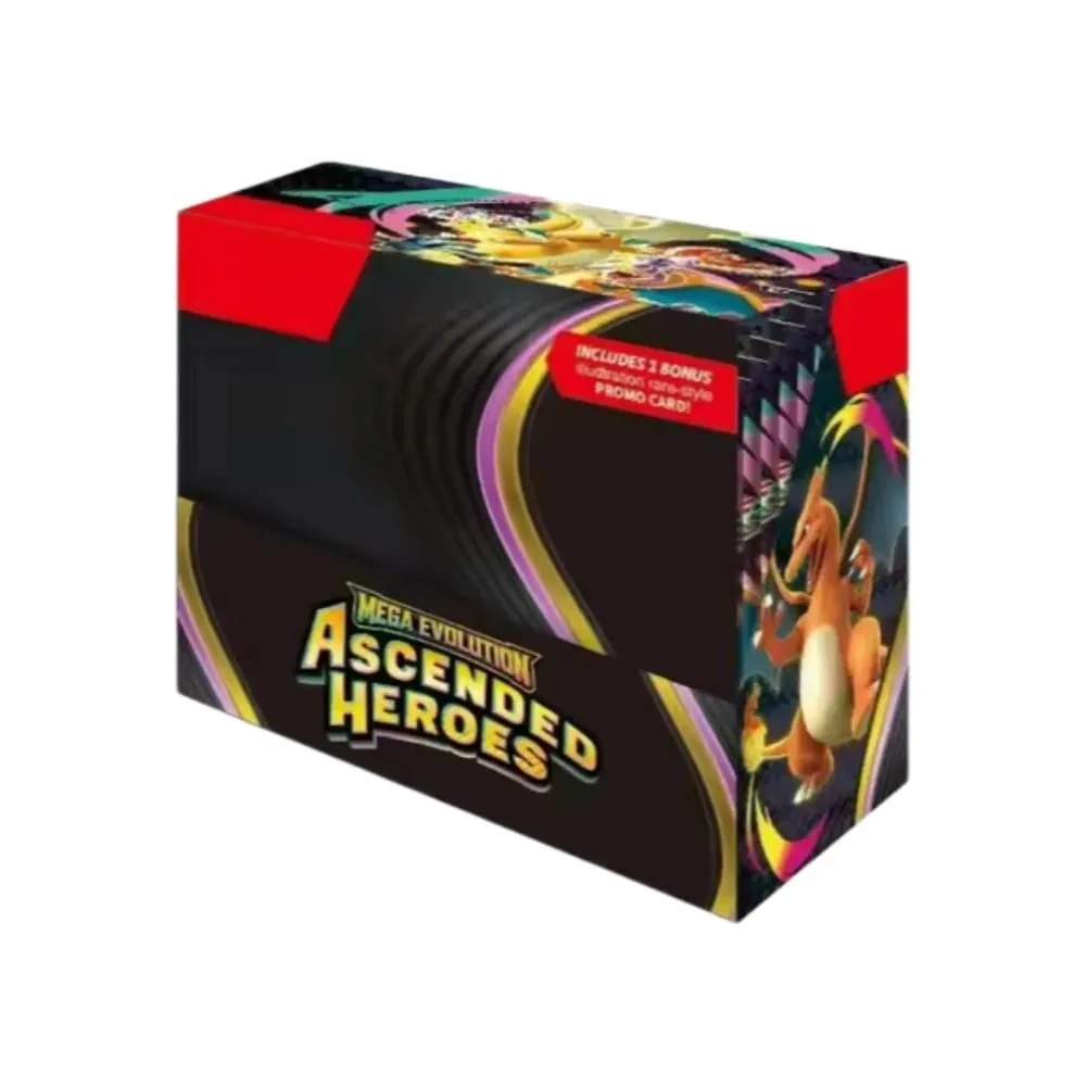 Pokémon TCG Mega Evolution - Pitch Black Booster Display Box Phantasmal Flames Booster Box Coleção de jogos de cartas colecionáveis ​​em inglês