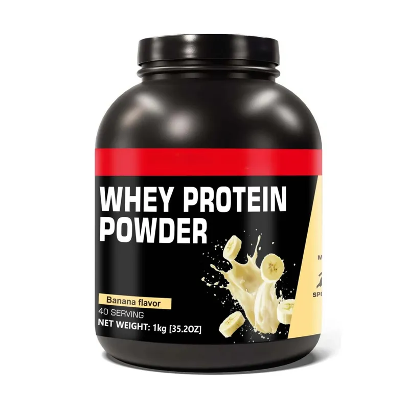 Whey Protein Powder Múltiplos Sabores Suporte Muscular Magro e Nutrição Pós-Treino Easy Mix Protein 40 Porções 1kg / 35,2 Oz