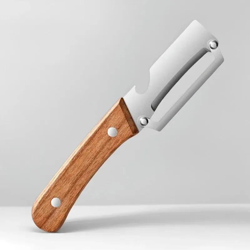 2pc conjunto de aço inoxidável multifuncional cozinha slicer afiada ferramenta corte para casa cebola verde repolho triturador descascador vegetal