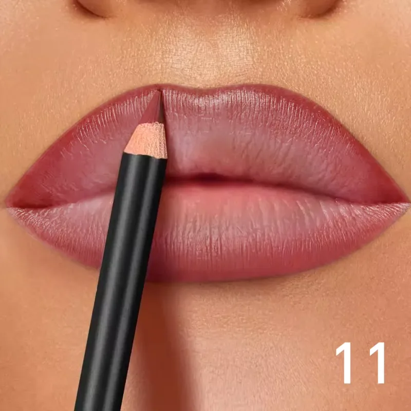 6-Color Waterproof Matte Lip Liner - Long-Lasting Non-Transfer Formula Matte Finish 6 Versatile Shades — image 18