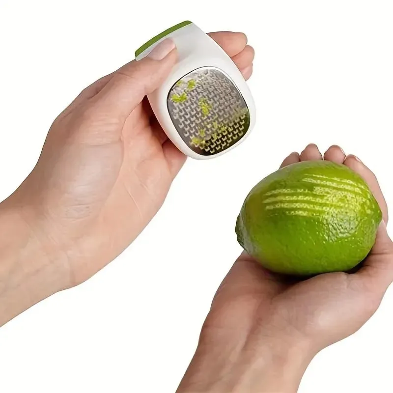 1pc ralador de aço inoxidável sem esforço zesting ralar trituração para gengibre alho queijo legumes durável fácil de limpar