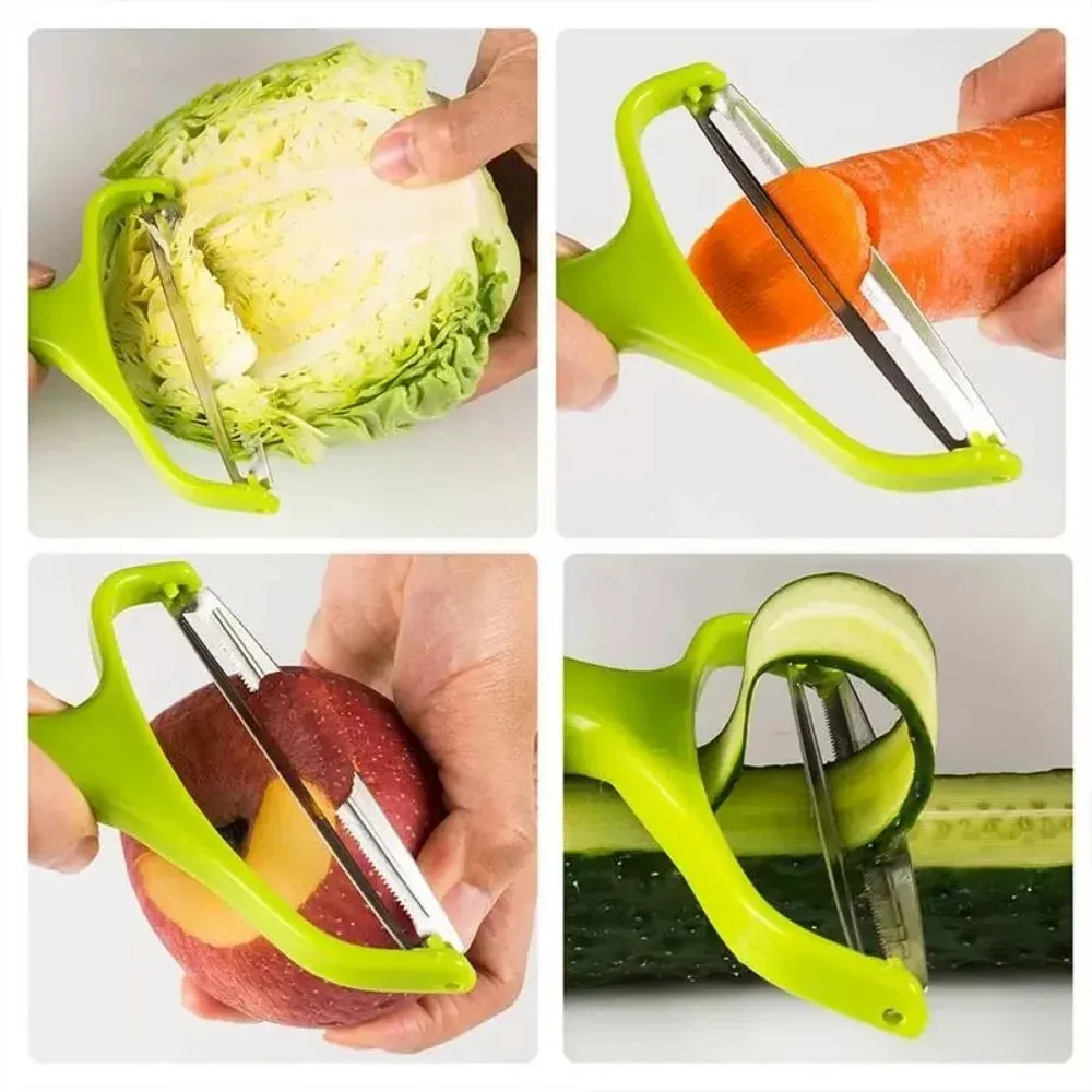 1/2/3PCS Cabbage Shredder Stainless Steel Vegetable Peeler Cutter Wide Mouth Fruit Salad Potato Graters Cooking Kitchen Gadgets