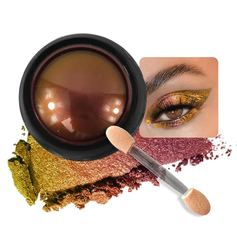 Pó de sombra camaleão multicromado, pigmento holográfico multicromo para maquiagem dos olhos, arte em unhas, cosplay