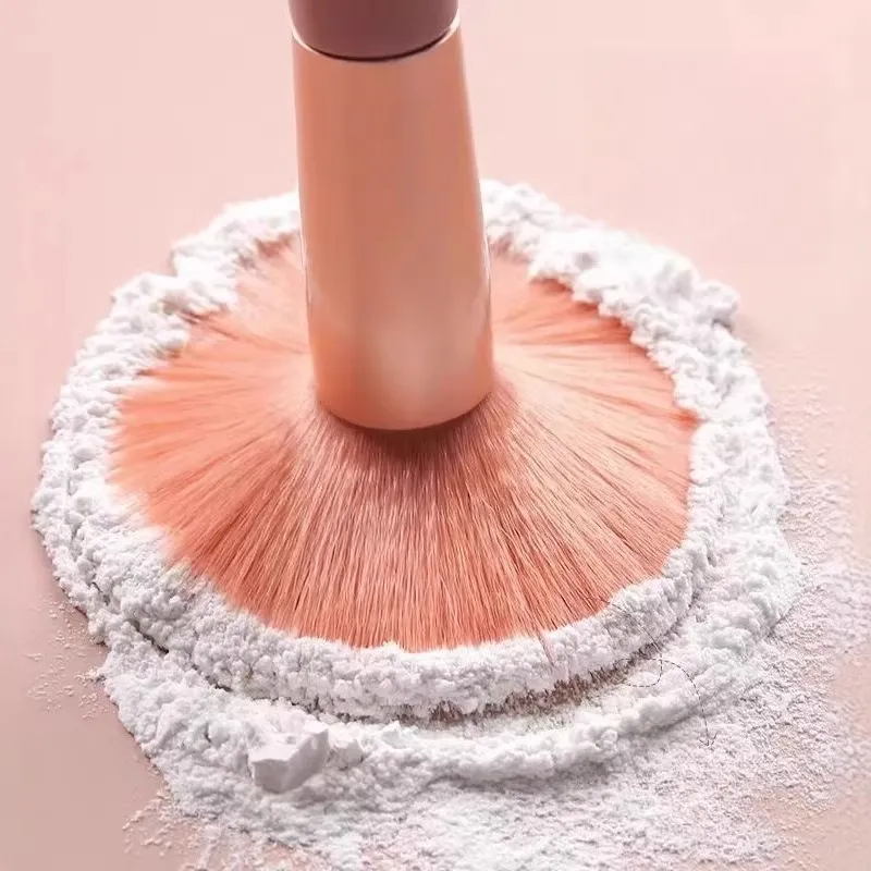 Conjunto de pincéis de maquiagem macios, 8 peças, mini macaron, portátil, ferramentas de beleza para iniciantes, blush, sombra, kit completo de pincéis cosméticos
