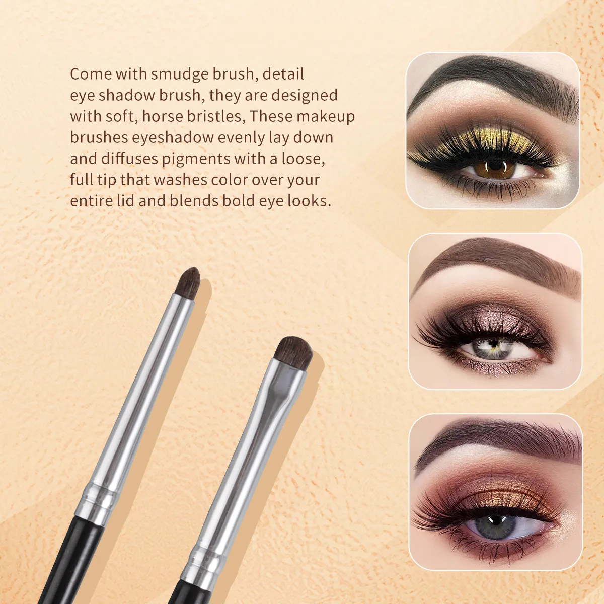 OVW Ultimate Eye Makeup Brush Set: Precision Eyeliner Detailing Blending Concealer and All-Purpose Brushes for Flawless Arti