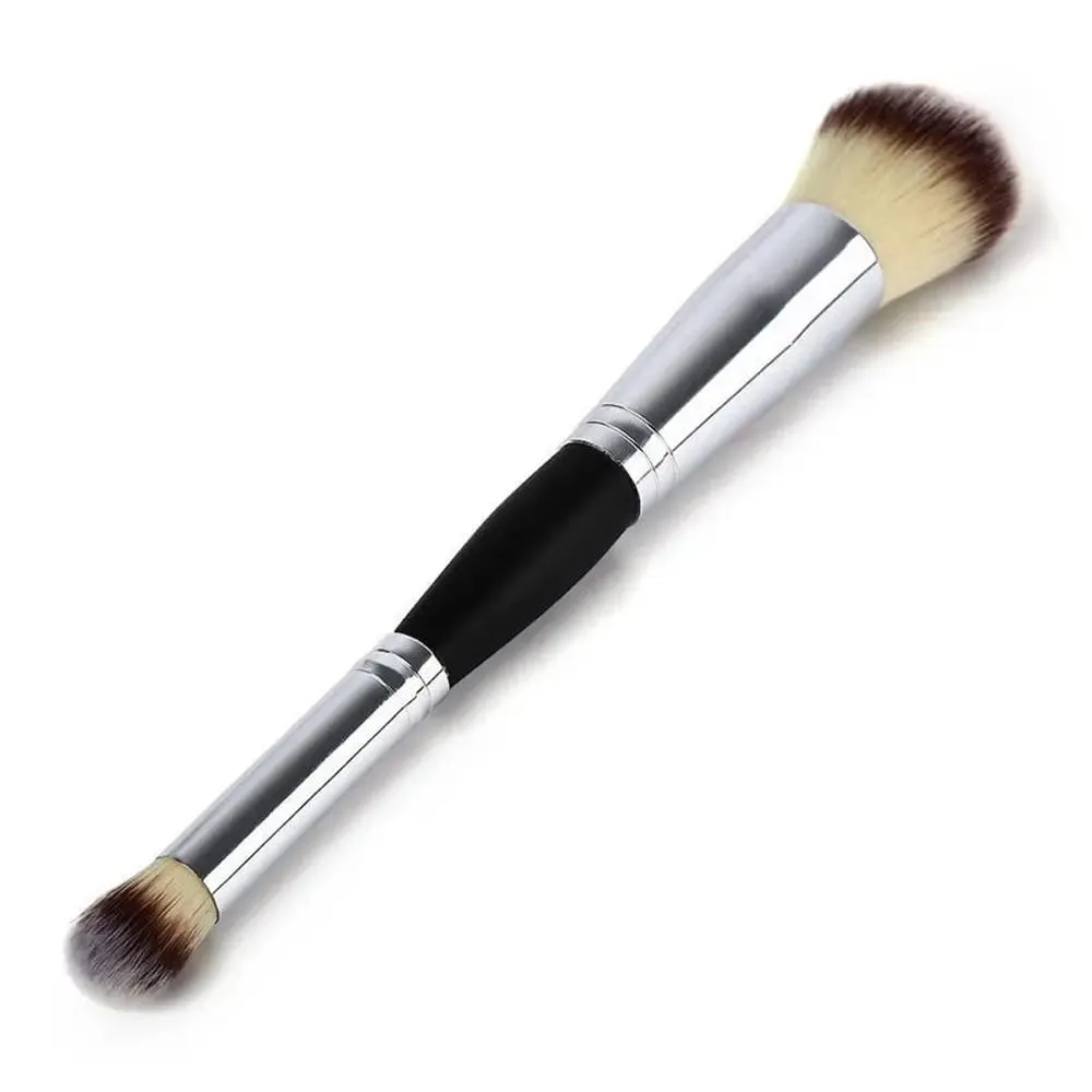 Pincéis líquidos multifuncionais, base de beleza, sombra, blush, ponta dupla, pincel de maquiagem cosmético
