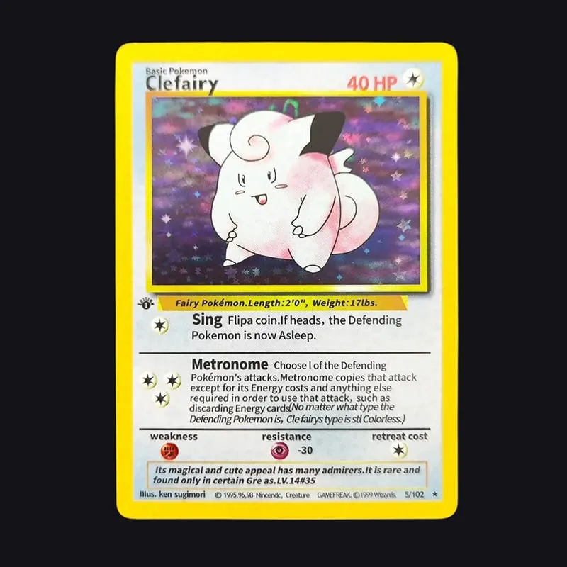 Proxy PKM Inglês JOGO 1ª EDIÇÃO Charizard Blastoise Venusaur Mewtwo Holo TCG Game Collection Card