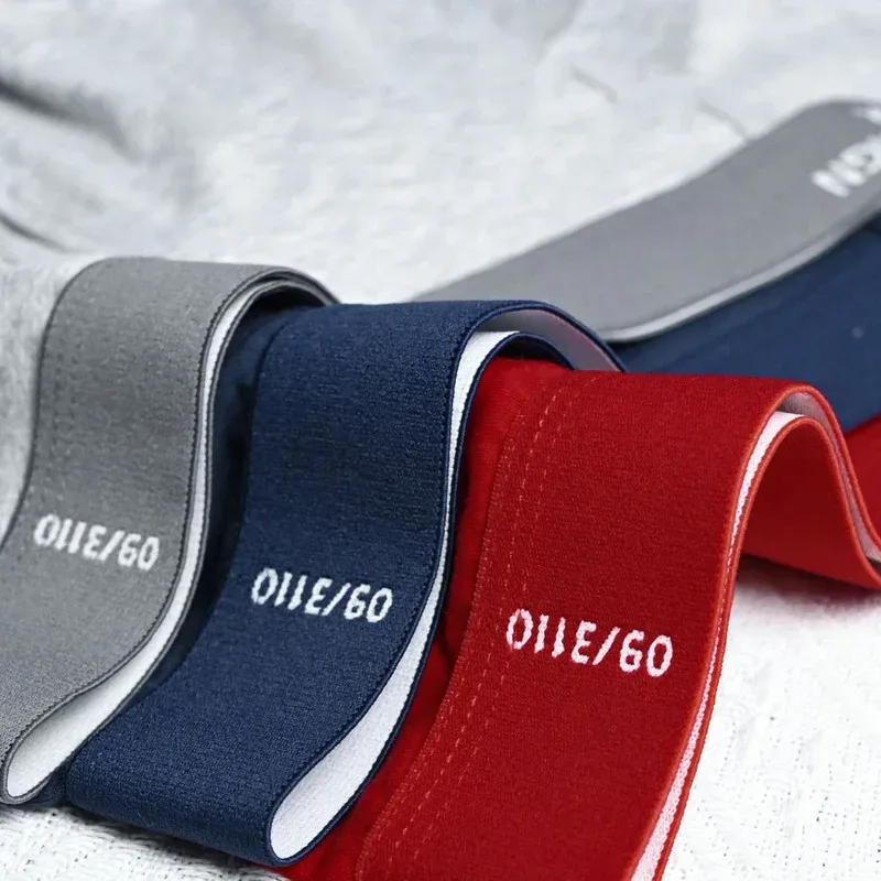 Cuecas de algodão masculinas de alta qualidade confortáveis cuecas respirável macio masculino tamanho grande u bulge bolsa calcinha cueca — image 4