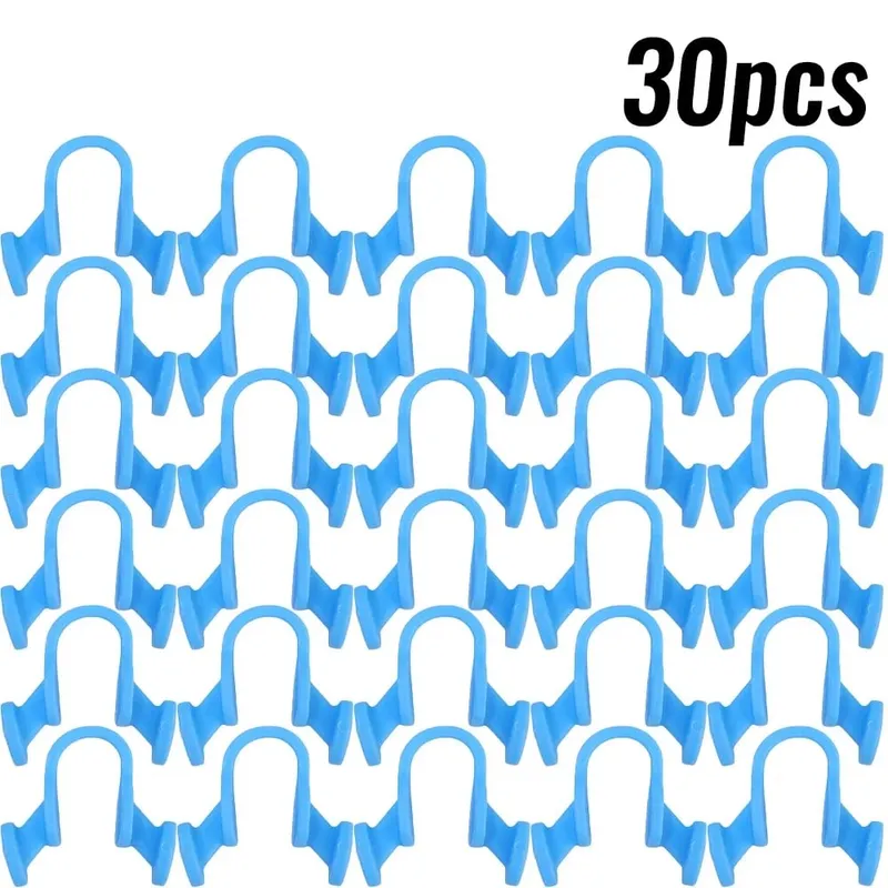 10-30pcs Stop Snoring Device TPR Elastic Nose Clip Anti-Snoring Supplies To Prevent Snoring Good Sleep Easy Breath Nasal Clip