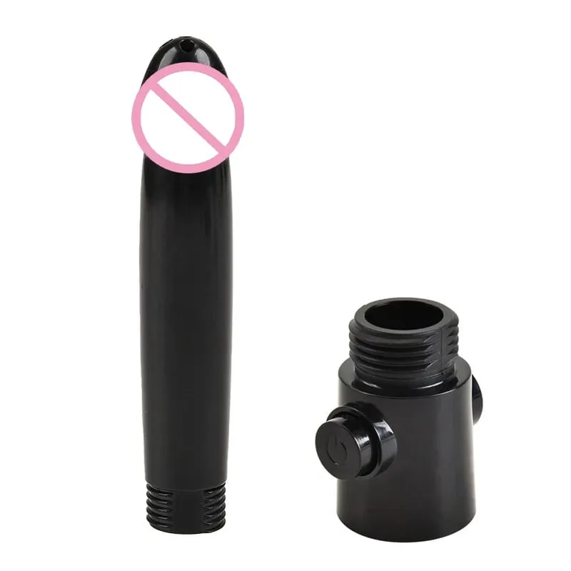 Douche Enema Shower Cleaning Set Anal Plug Dildo Beads Anal Enema Cleaning Butt Plug Gay Sex Toy For Man