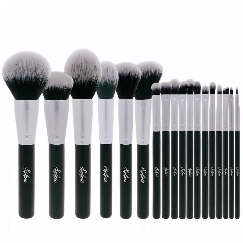 Conjunto de pincéis de maquiagem Sylyne Kit de pincéis de maquiagem profissional de 18 peças