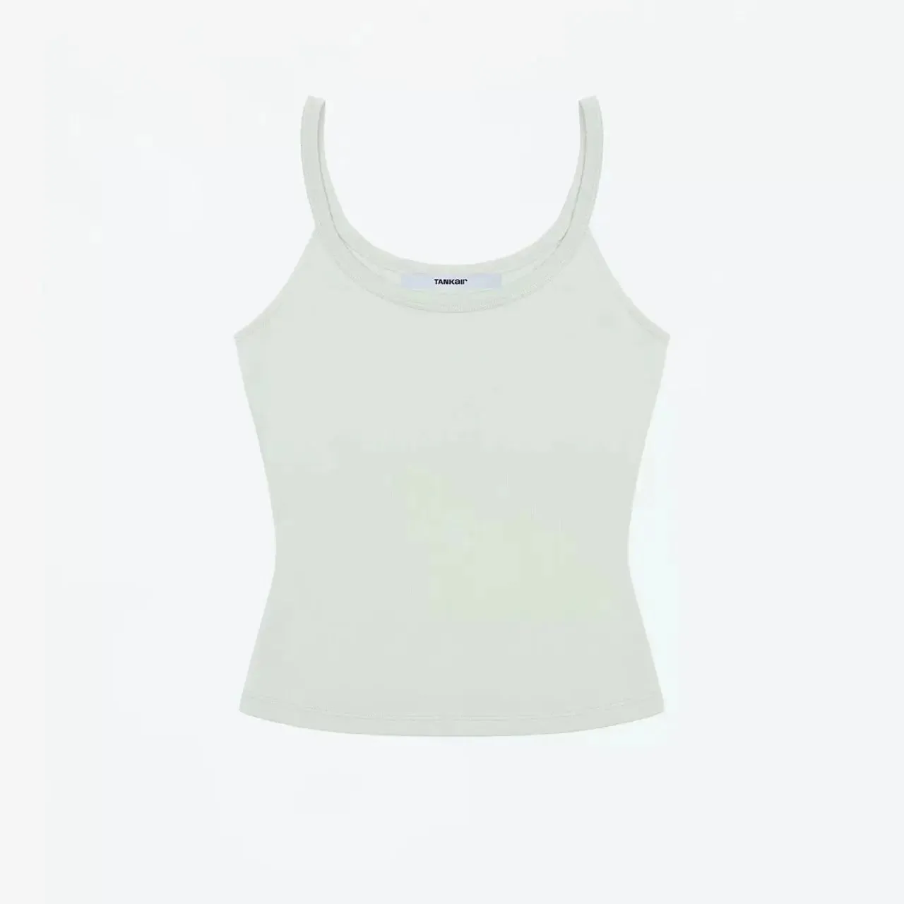 Tank American Style Crew Neck Slim Fit Stretch Basic Crop Top Sweet & Cool Sexy Camisole Vest