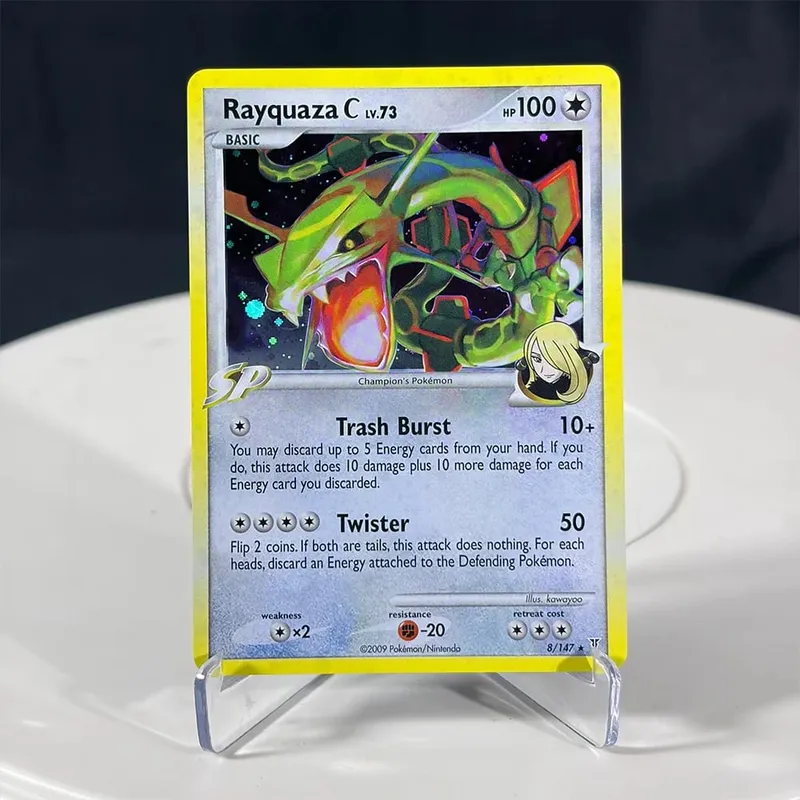 Proxy Cards EX Series Rayquaza Gold star Charizard Gengar Pikachu Hobbies Hobby Collectibles Game Collection Anime Cards