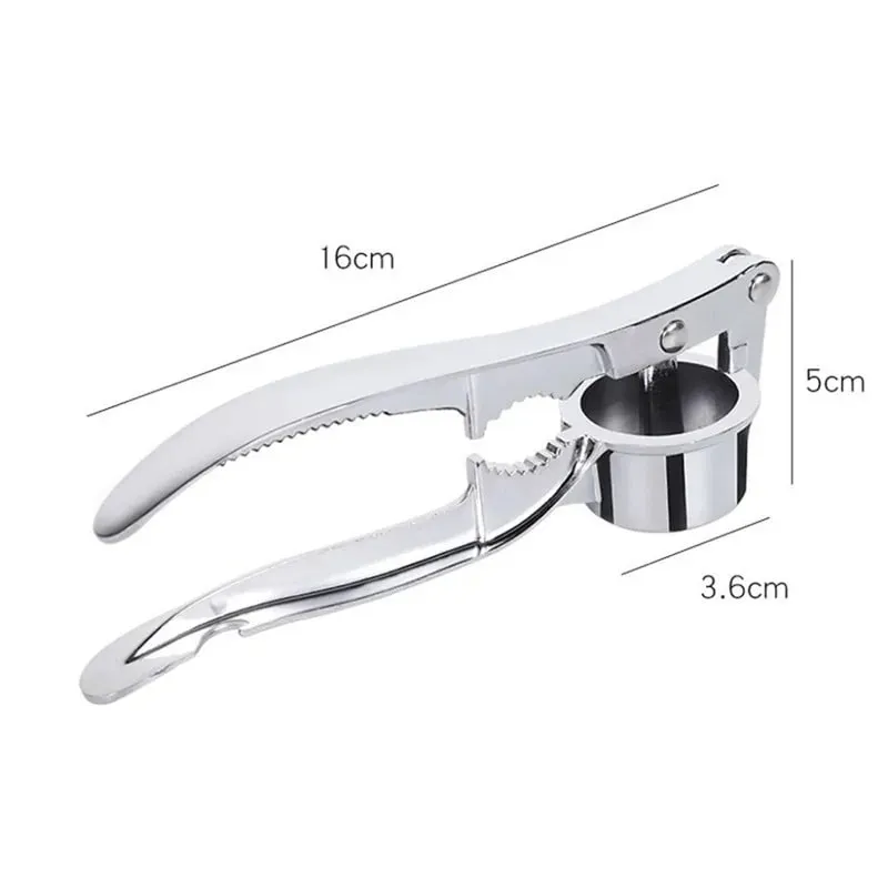 Aço inoxidável multifuncional imprensa de alho triturador cozinha cozinhar espremedor gengibre masher handheld gengibre picador ferramentas alho