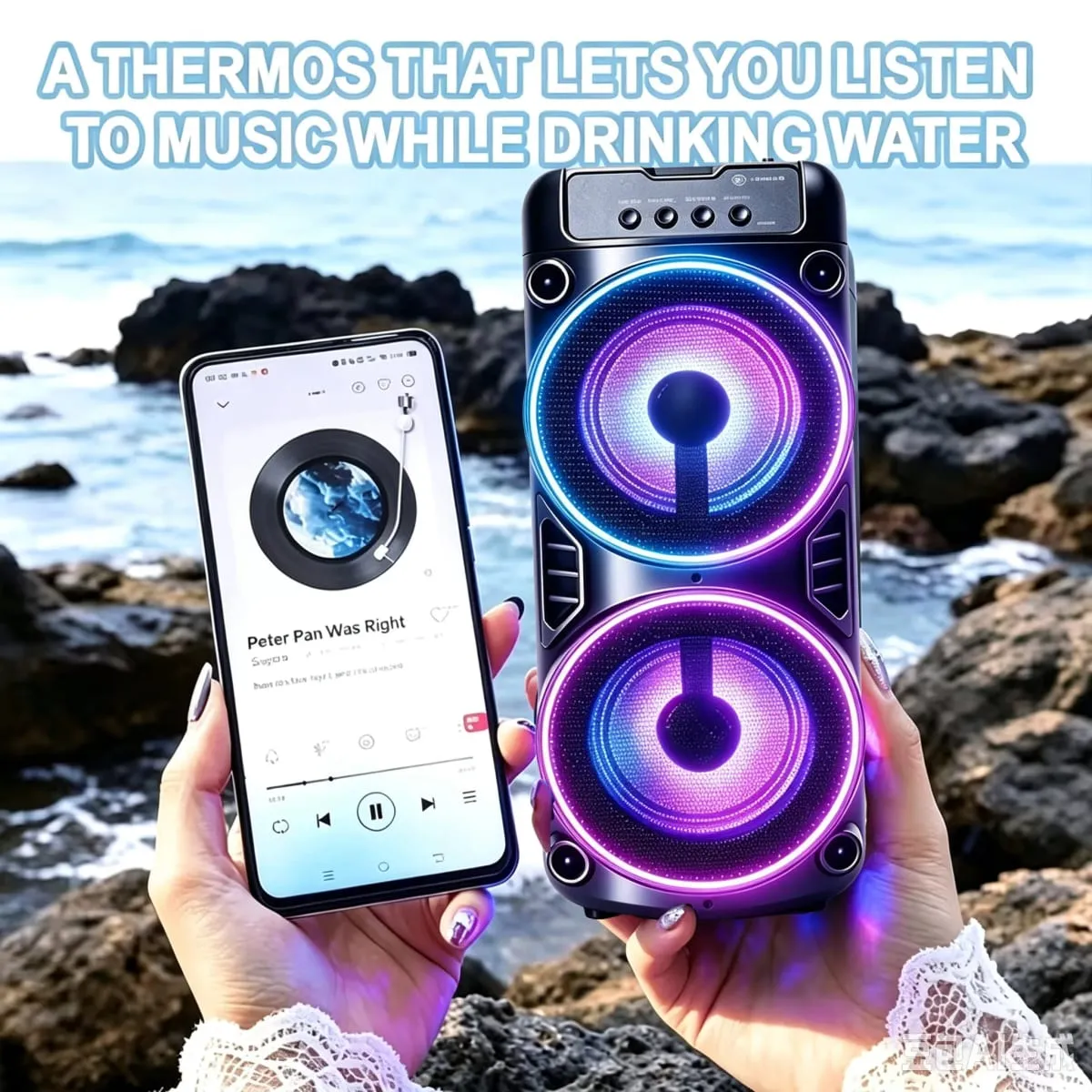 Alto-falante Bluetooth profissional grande design portátil com luzes LED JBL Subwoofer Party Box compatível com BT/USB/TF/AUX/FM/TWS/MIC/EQ Funções Karaokê profissional. Presente ideal para aniversários, Natal e Ano Novo — image 8