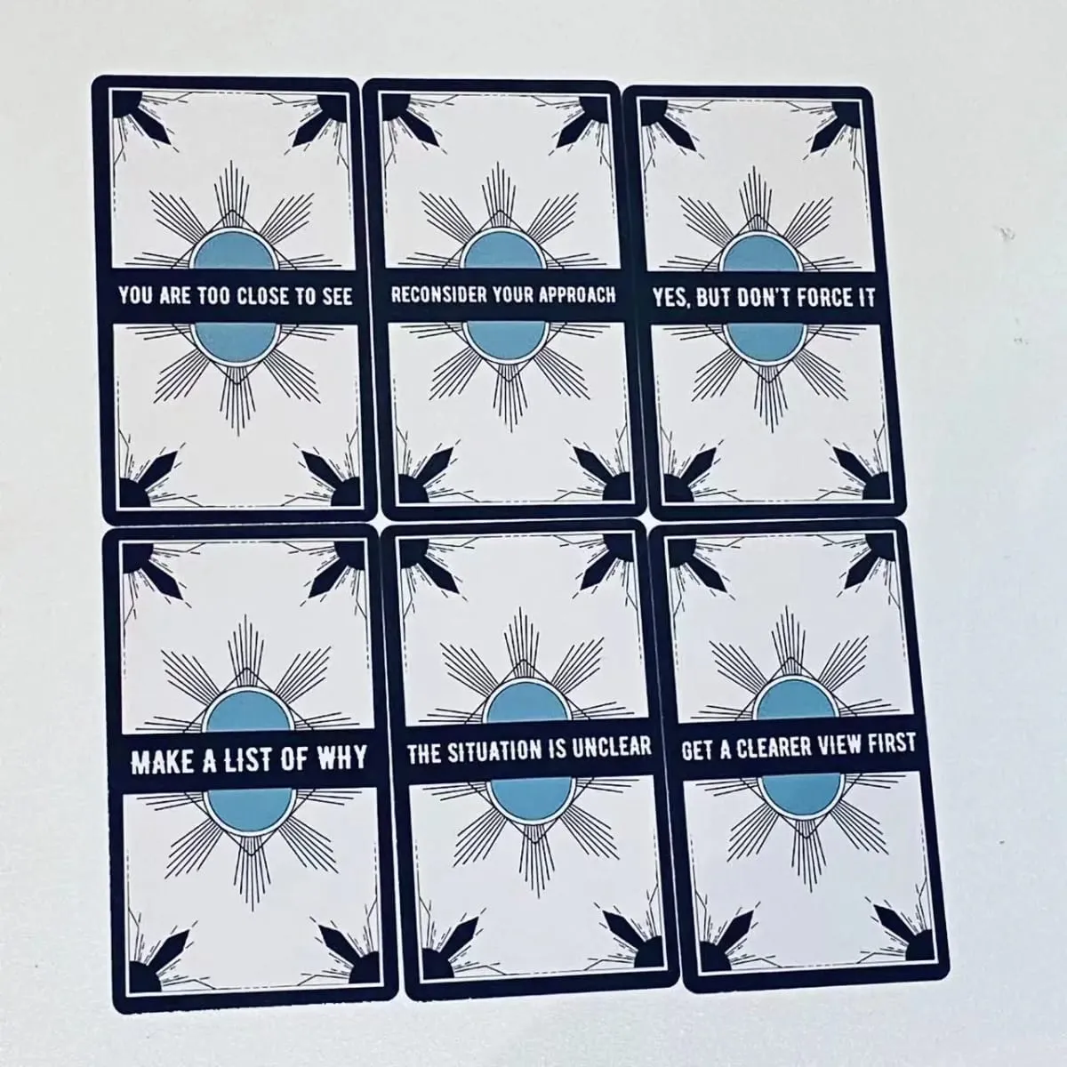YES or NO Oracle DECKI Cards English Version 54pcs Get Quick Answers To Specific Questions Games Cards