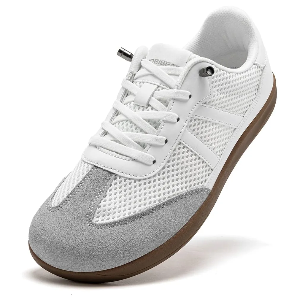 Chaussures en maille large largeur pour hommes et femmes, baskets réglables à enfiler, chaussures de marche rétro décontractées pour unisexes