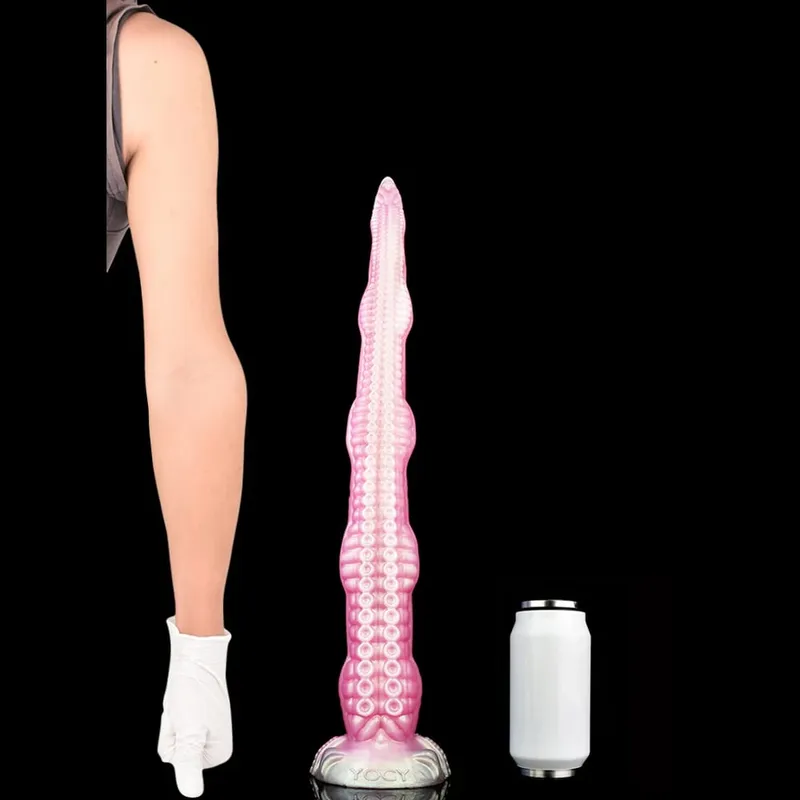 65cm longo butt plug com ventosa s m l xl xxl fantasia polvo perna vibrador anal contas 5 tamanhos brinquedos sexuais para mulher homem — image 10