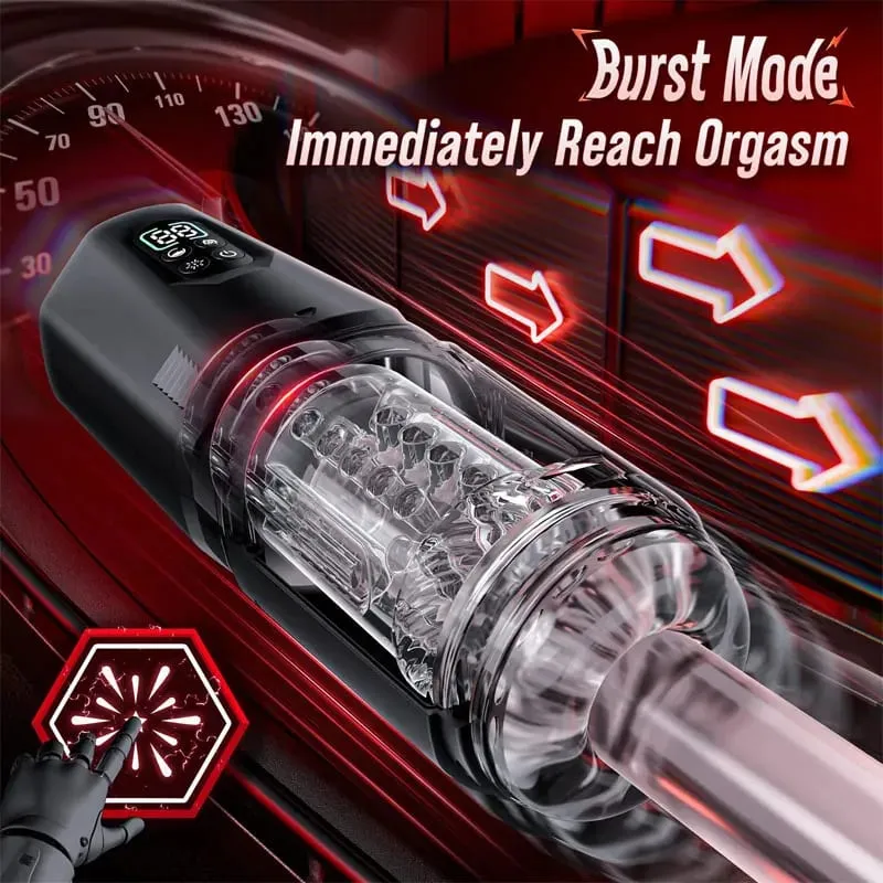 Masturbador masculino vibratório automático, bomba peniana, impulso, lambedor, máquina sexual, Stroker, bolso, buceta, brinquedos sexuais para homens 18 +
