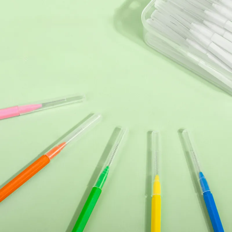 10/20 pçs escovas de sobrancelha mini escova de levantamento de sobrancelha descartável maquiagem cílios ferramenta dente escova interdental lash extensão suprimentos