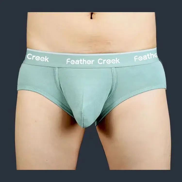 Calcinha masculina com bolsa grande em u, bolso frontal convexo, pé plano, triângulo, sexy, roupa íntima da moda para homens