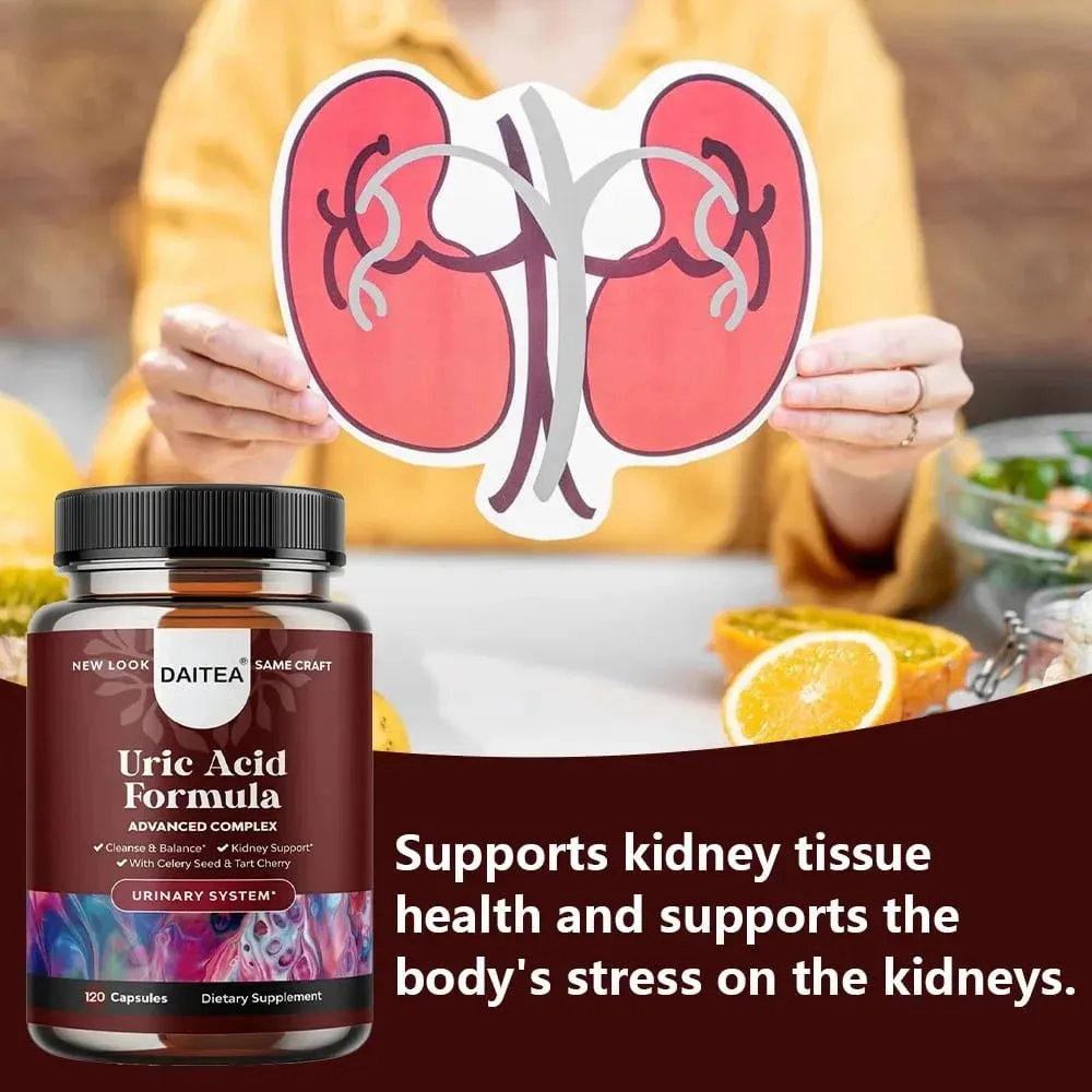 Uric Acid Formula - Kidney Cleanse Uric Acid Support Joint Supplement and Improves Immunity Supplement