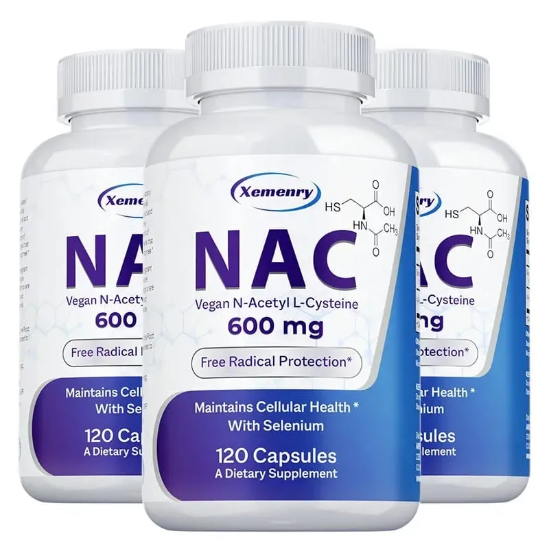 NAC - Promotes Cleansing Detoxification and Repair Reduces Lipids Brightens Skin Improves Joints and Hair and Anti-aging