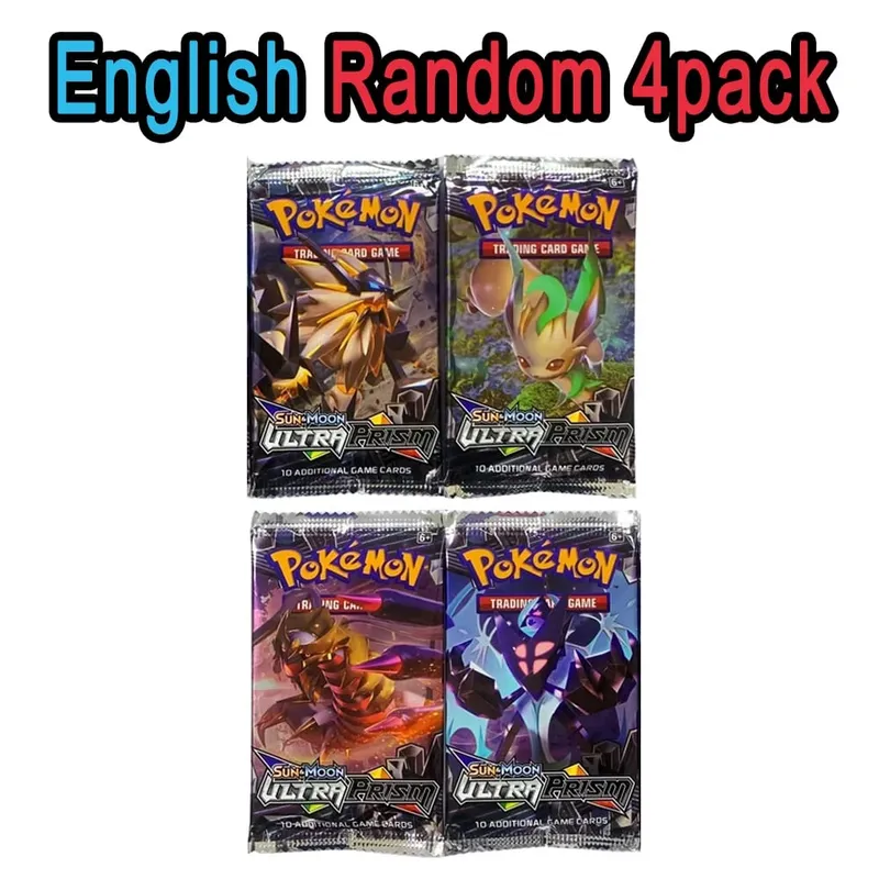 ** 360 unidades EnglishPokémonCards SunMoon Destinado PSrismatic Evolutions Scarlet Violet 151 PALDEAN Booster Battle Transaction Card