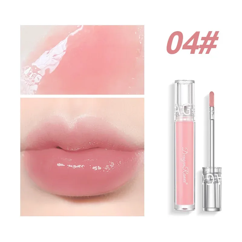 Espelho brilho labial brilho labial hidratante batom líquido de longa duração nutritivo brilho labial transparente matiz de mancha labial