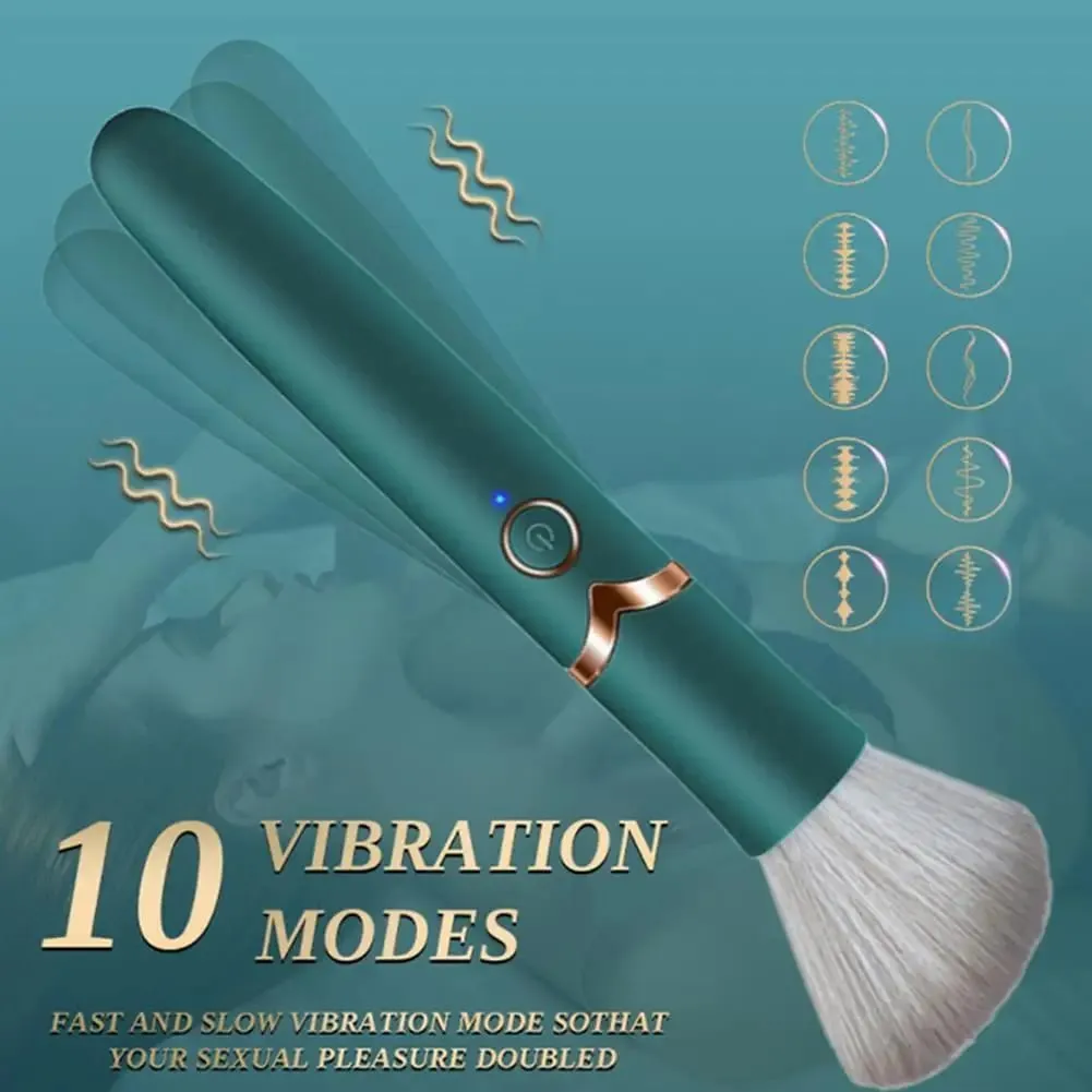 Electric Makeup Brush Foundation Brush Vibration Makeup Brush Portable Rechargeable Cosmetic Brush Detail Makeup Tools