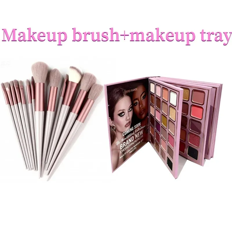 Paleta de maquiagem multi 78 cores com pincéis Matte Shimmer Eyeshadow Blush Destaque Lip Gloss Conjunto Presente de Natal