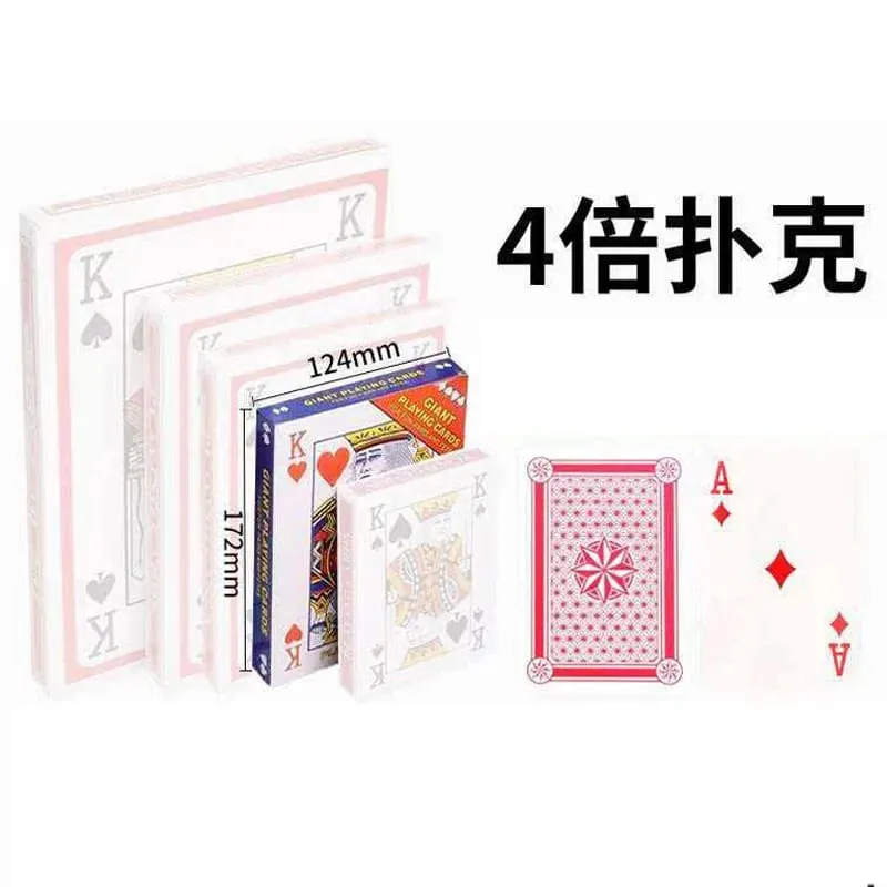Cartas de jogo gigantes, tamanho grande, carnaval, aniversário, festa de casamento, lembranças, desafios divertidos, empresa, equipe de construção, jogos, adereços — image 10