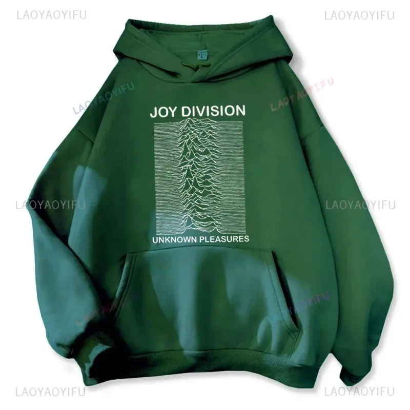 Joy division prazeres desconhecidos pulôver masculino novo em moletons com capuz primavera e outono manga comprida com capuz roupas y2k