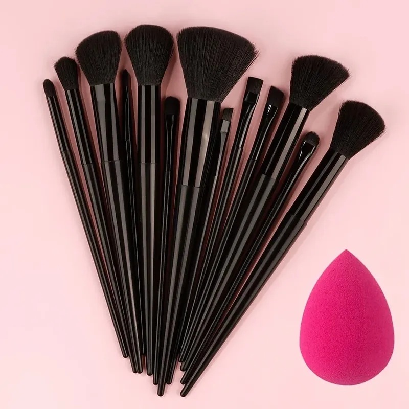 Conjunto de pincéis de maquiagem, 8 peças-20 peças, macio, fofo, sombra, detalhe, corretivo, blush, pó solto, base, iluminador, ferramenta de beleza