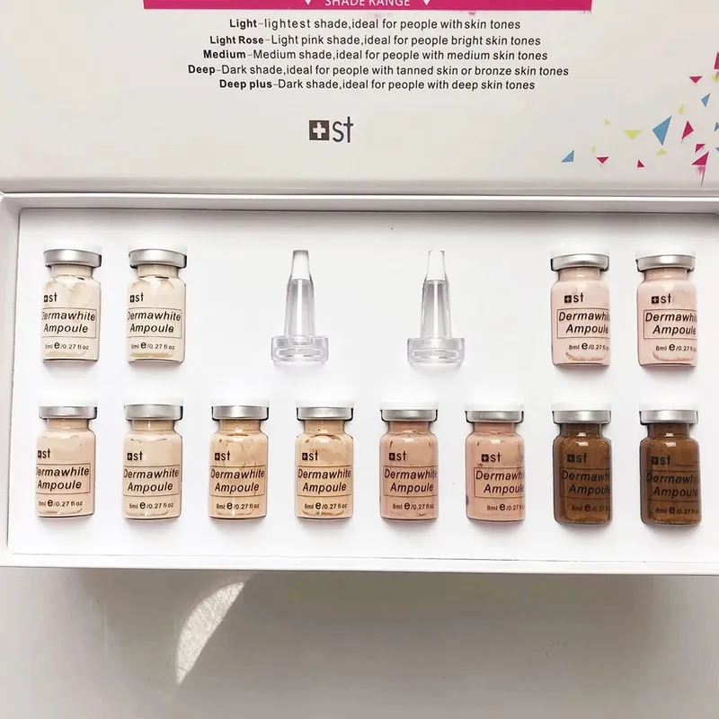 Korea 8ml BB Cream Beginner Starter Kit Niacinamide/Peptide Salmon DNA Essence Moisturise Face Skin Care