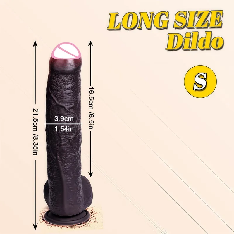 Spuer maior realista vibradores camada de silicone pênis com ventosa adulto brinquedos sexy para mulher homem vagina estimulador de massagem anal