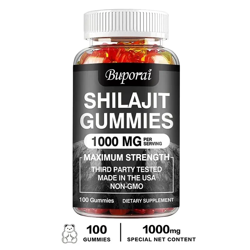 Gomas Shilajit - Nível de energia, memória e suporte ao foco, aliviam o estresse, saúde geral — image 9