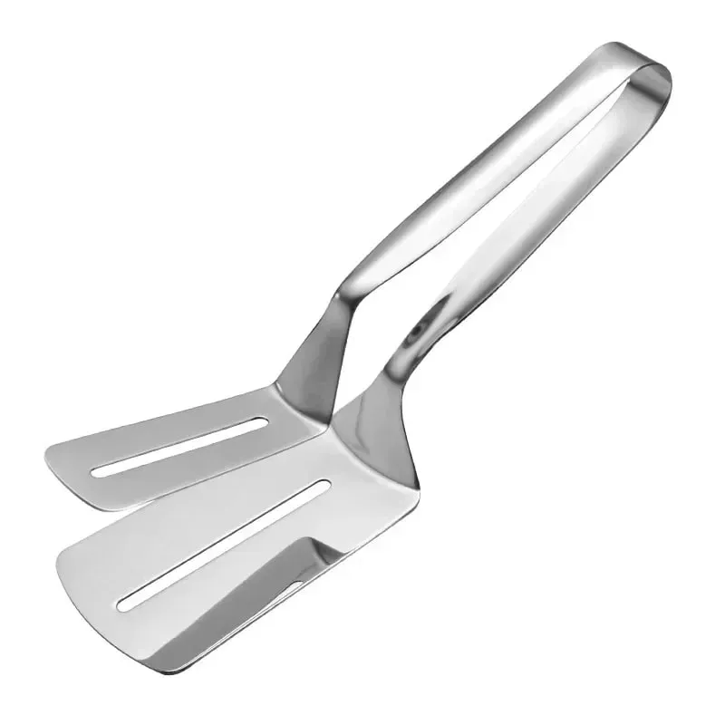 Pinças de cozinha premium de aço inoxidável multiuso pinça clipe de pão/grampos de bife/braçadeira de bife frito/pinças de churrasco