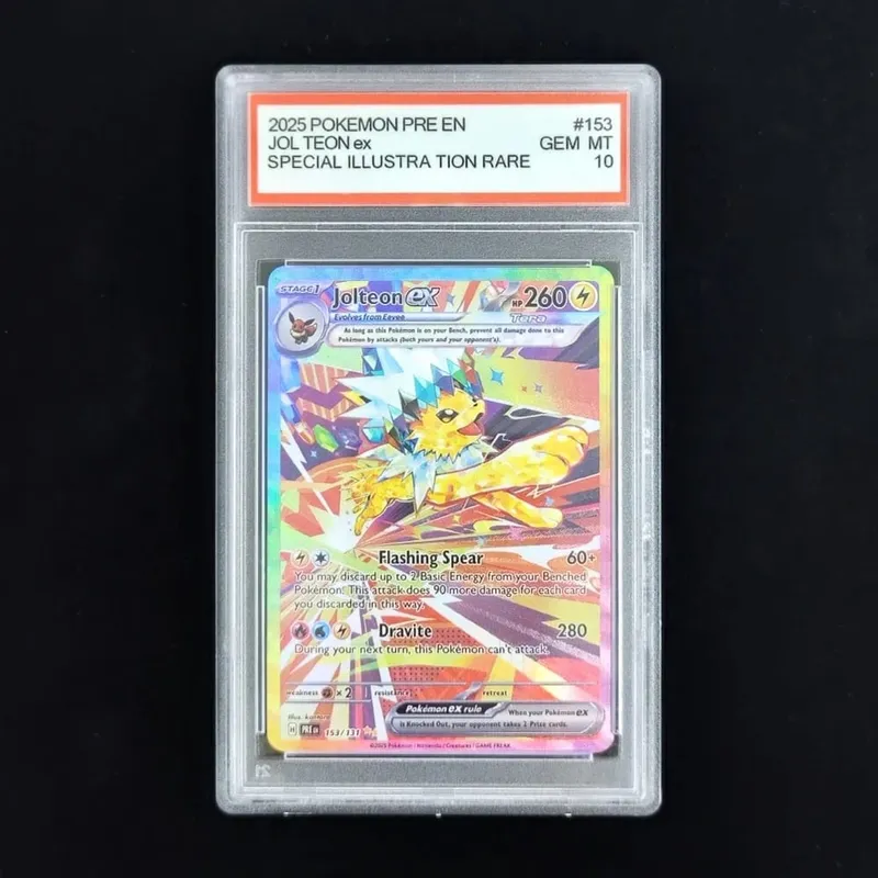 Proxy POKEMON PRE English PRISMATIC EVOLUTIONS #161 UMBREON ex Grade 10 Collection Card Toy