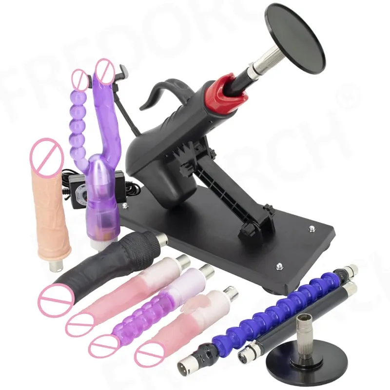 Máquina de bombeamento sexual retrátil automática Fredorch com vibrador para masturbação masculina e feminina brinquedo sexual 450 tempos por minuto