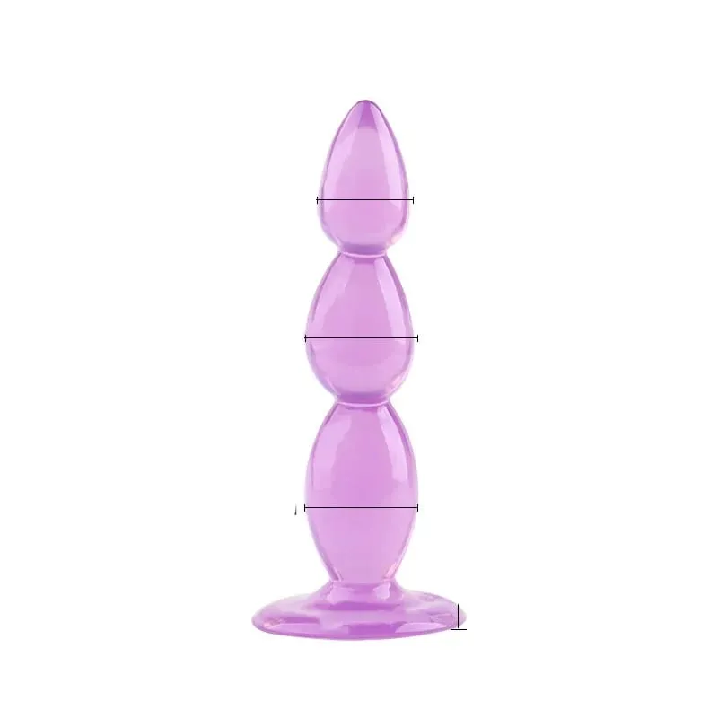 1pc butt plug vibrador bunda massagem de próstata unisex sexy rolha tpe anal plugues contas adulto brinquedo sexo para homens mulheres adultos jogos