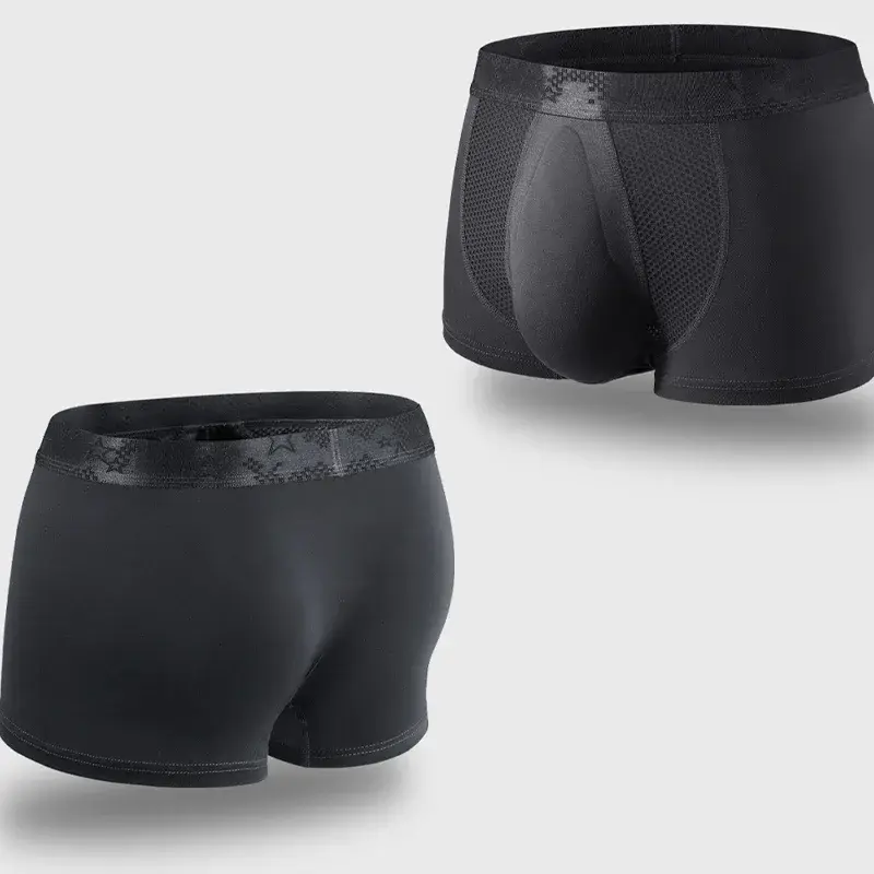 3pc Fitness essential boxers, high-stretch and breathable fabric, full support for sweating, and stretching movements
