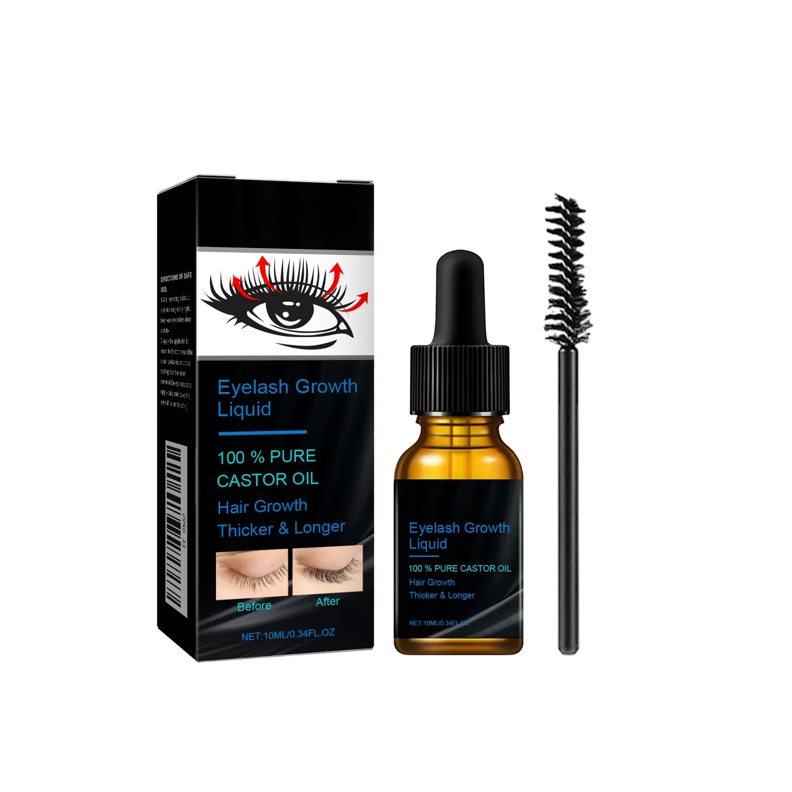 7Days Eyelash Fast Grow Serum Lengthen Thicken Natural Curl Enlargement Voluminous Eyelash Growth Natural Eyelashes Growth Serum