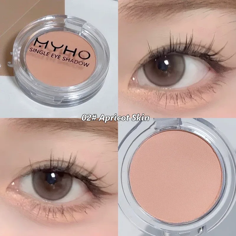 Tez fosca ilumina paleta de sombra de olho monocromático destaque sombra base primer cor pele nu maquiagem cosméticos diários