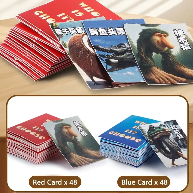 Adivinhe quem eu sou jogo de tabuleiro 2 jogadores jogo de cartas de personagem interativo bandeja portátil jogo de quebra-cabeça festa de família jogo de mesa
