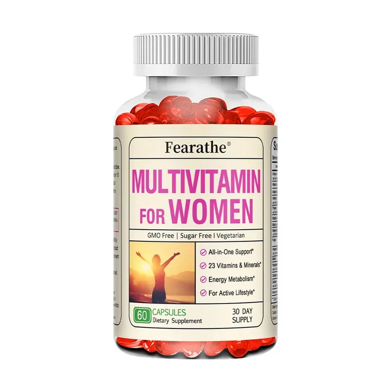 Women's Daily Multi Capsules - Antioxidant Daily Multivitamin To Support Energy and Immune Health - 120 Capsules