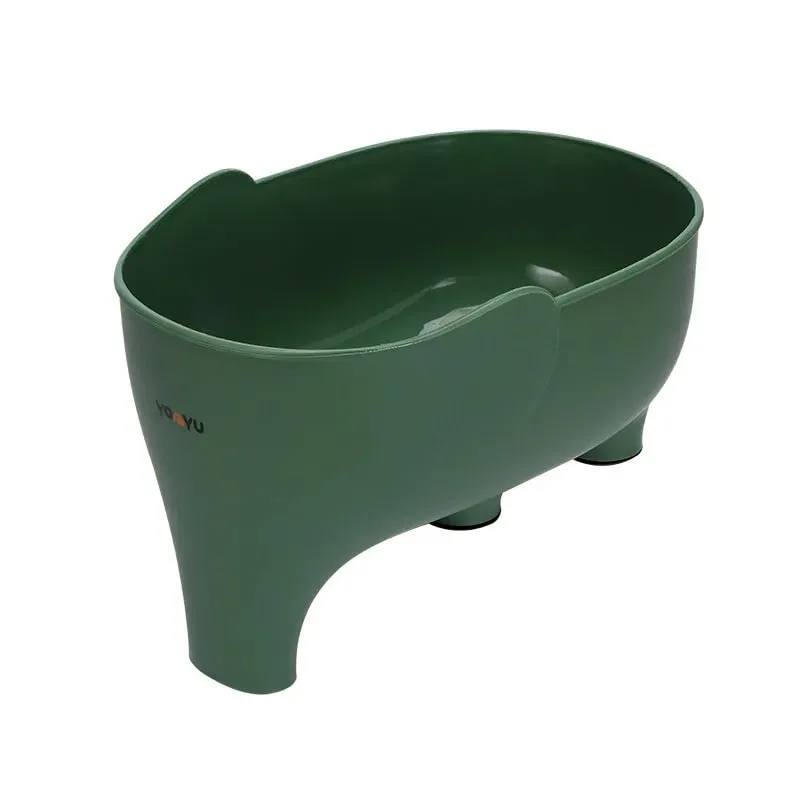 Coador de pia elefante cesta de drenagem frutas vegetais cesta de lavagem pendurado escorredor rack multiuso acessórios de armazenamento de cozinha