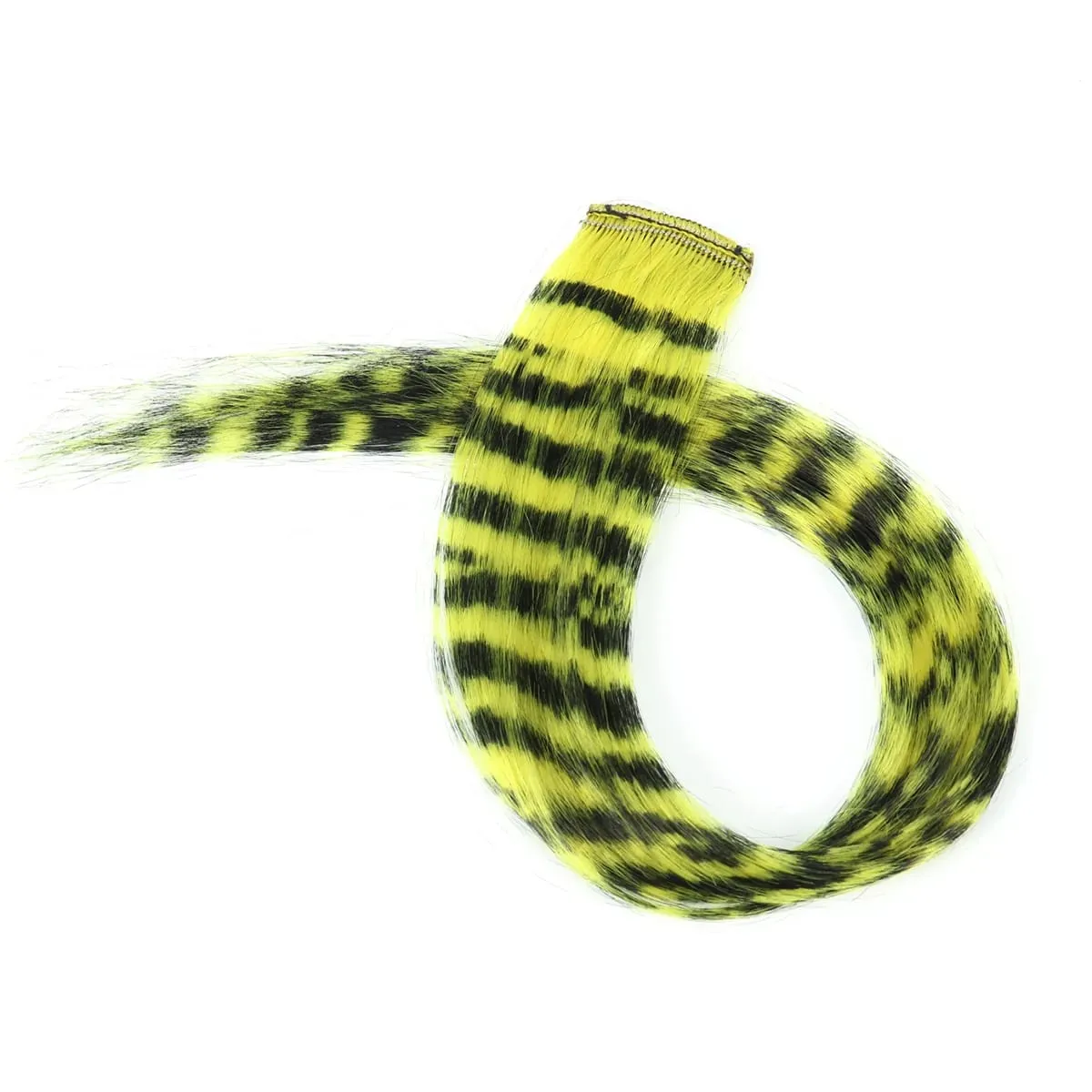 Feather Hair Extensions Colored Synthetic Hair Feather Colorful False Hair Extension Mixed Color Straight Hair For Women Girls